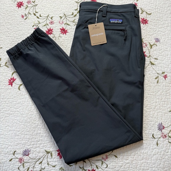 NWT Patagonia Transit Traveler Joggers Pant Men’s 32x28 Ink Black Outdoors $139 - Picture 1 of 10